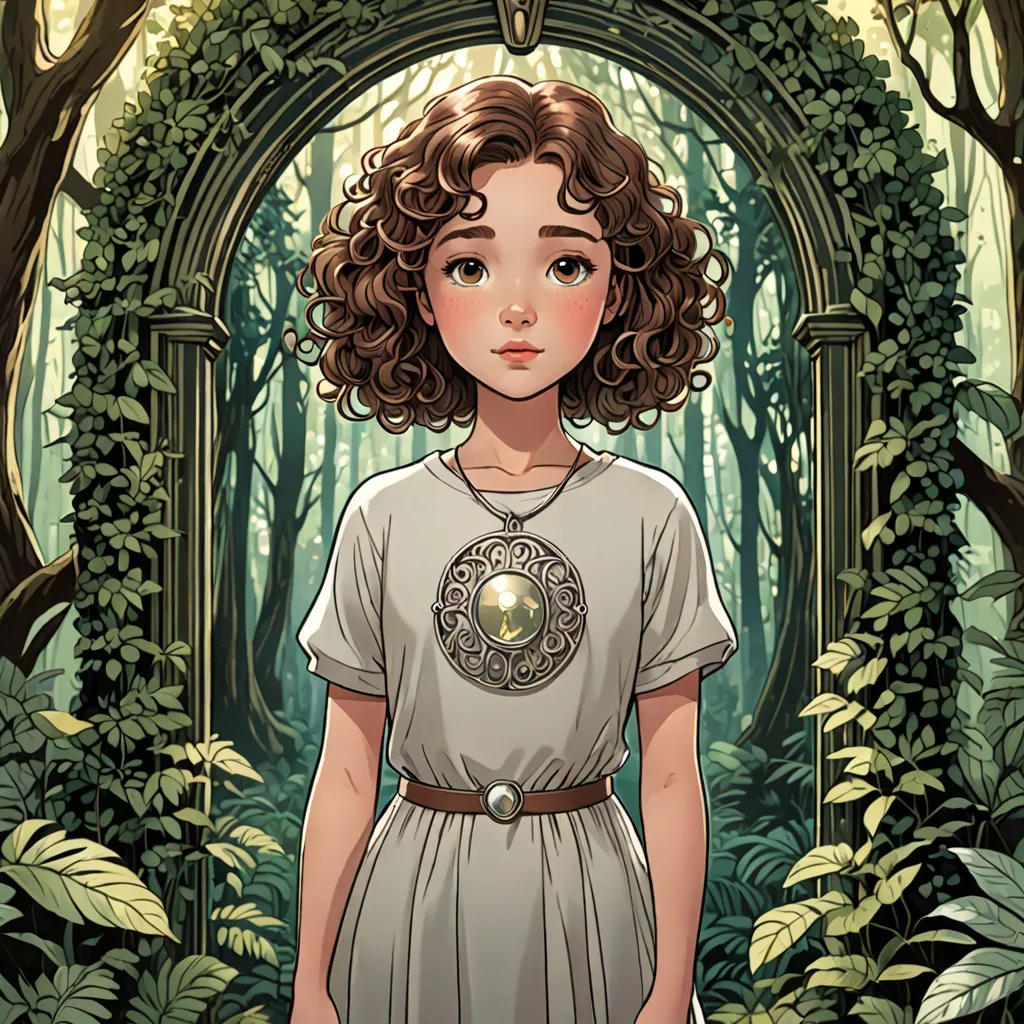 The Curious Tale of Lila Fae and the Enchanted Realm