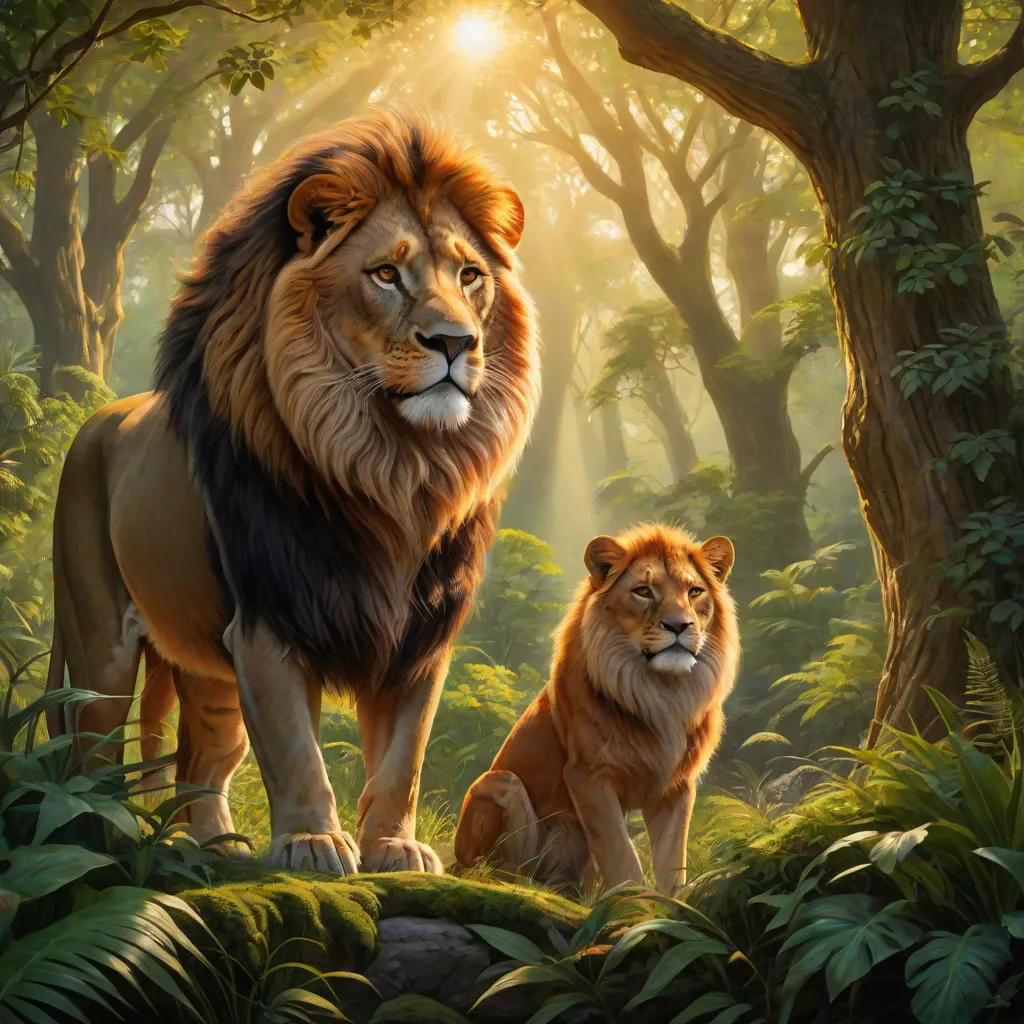 The Clever Lion
