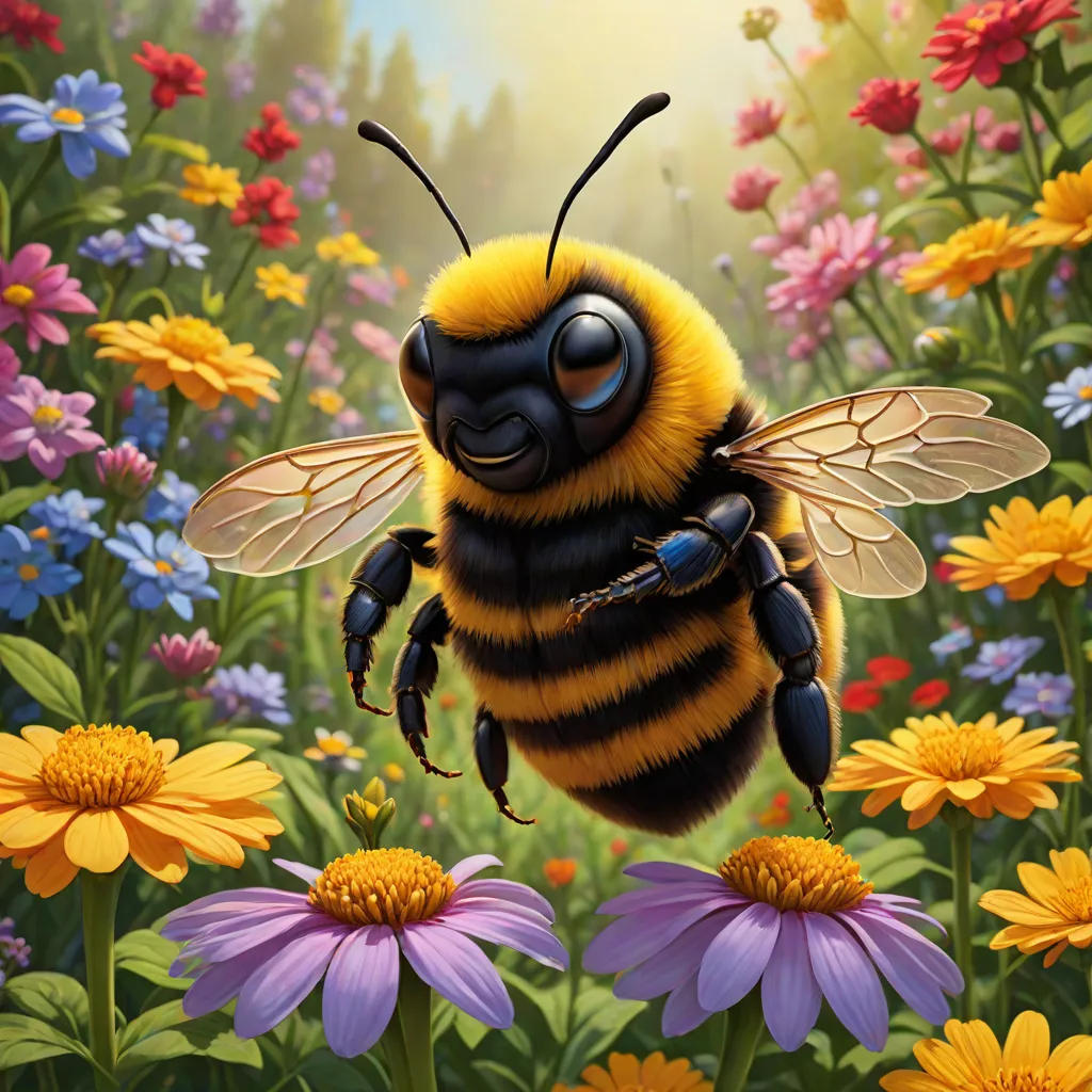 Benny the Brave Little Bumblebee