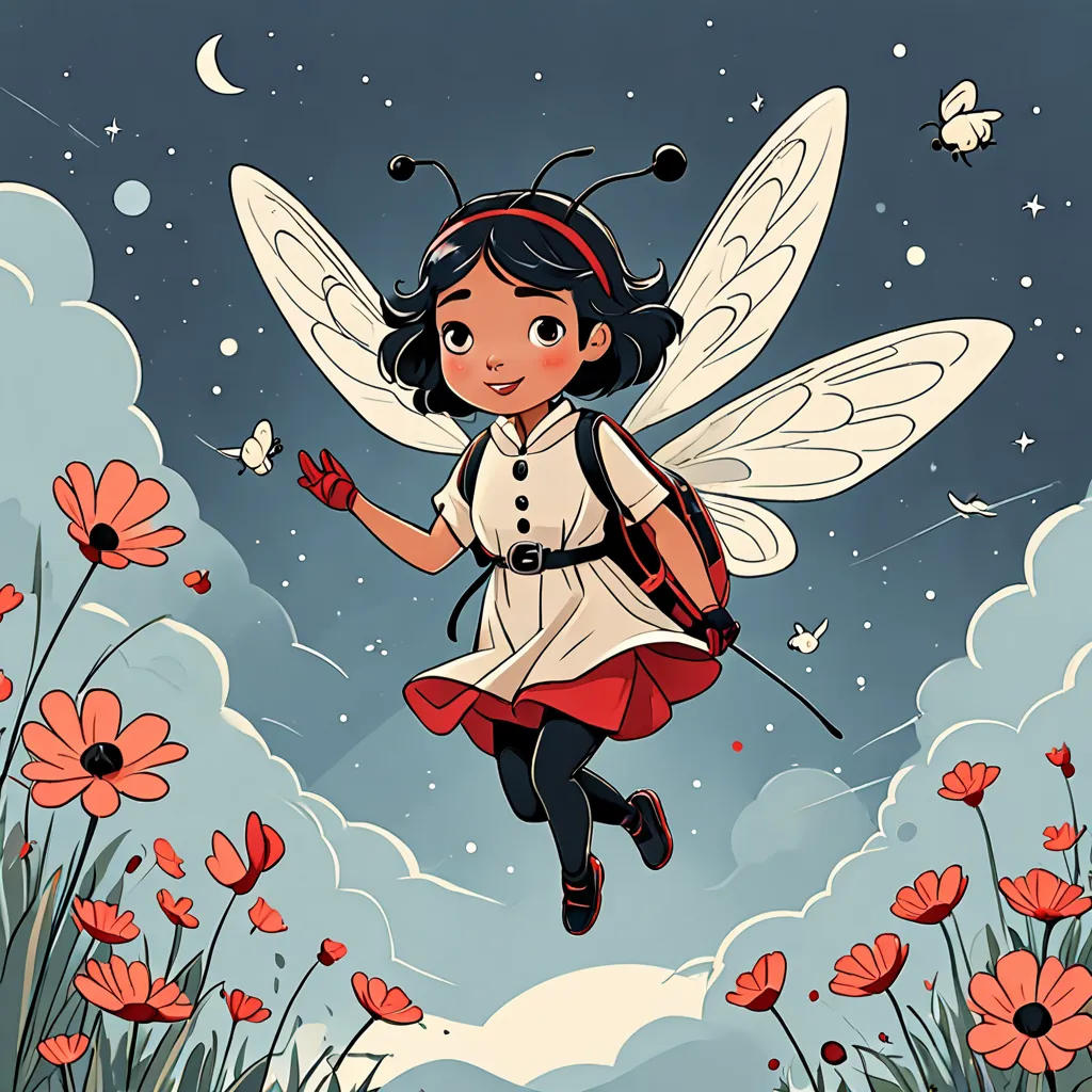 Luna the Ladybug Learns to Fly