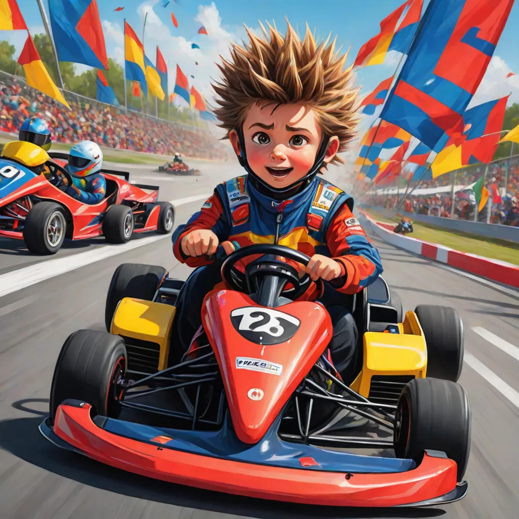 The Little Racer's Big Challenge