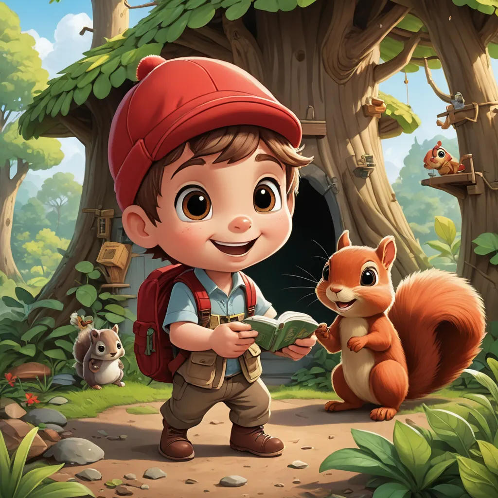 The Little Explorer and His Animal Friends