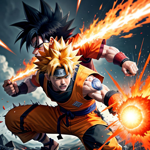 GOKU VS NARUTO - EPIC BATTLE 