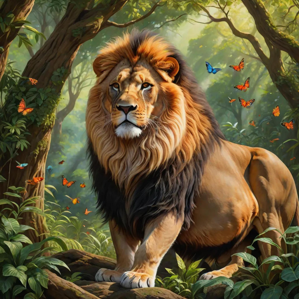 The Lion of the Forest