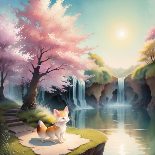 The Artistic Adventures Of Ollie The Fennec Fox