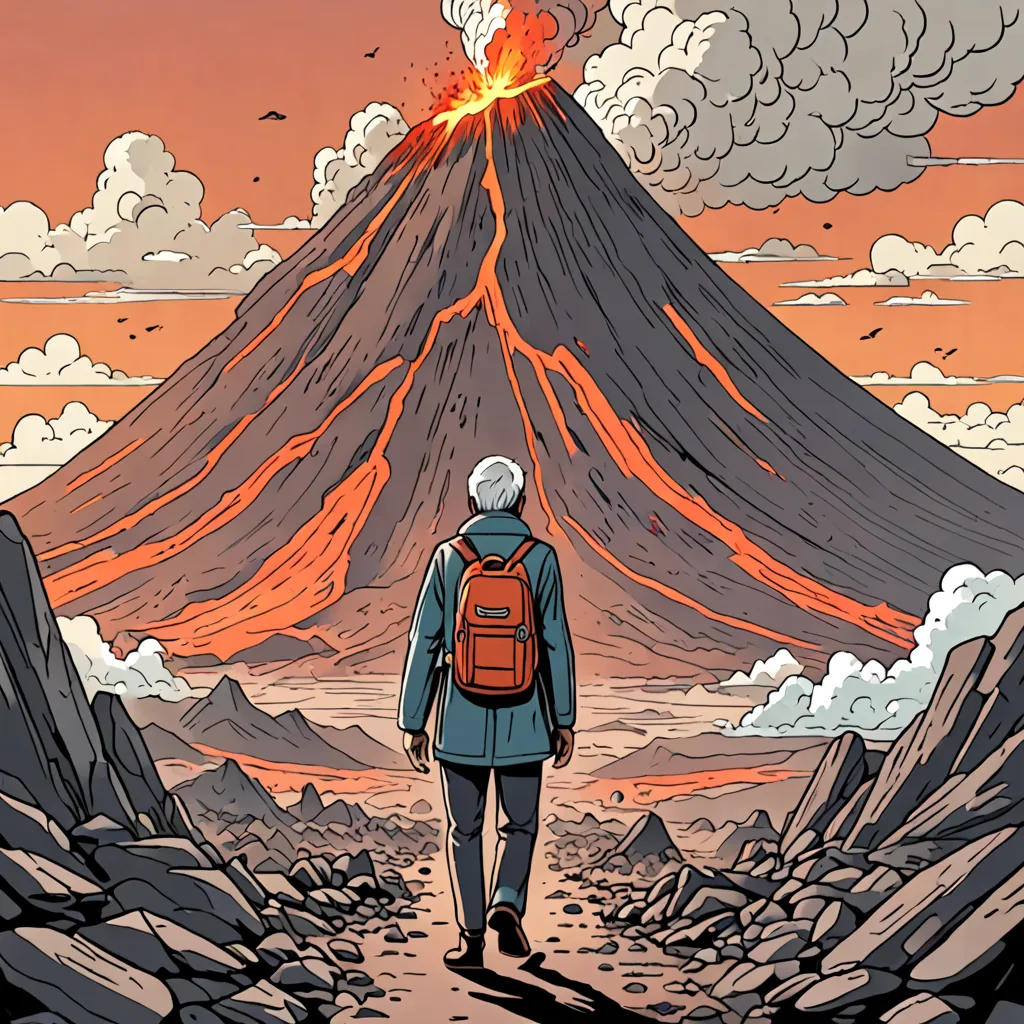 Lucas and the Volcano Escape