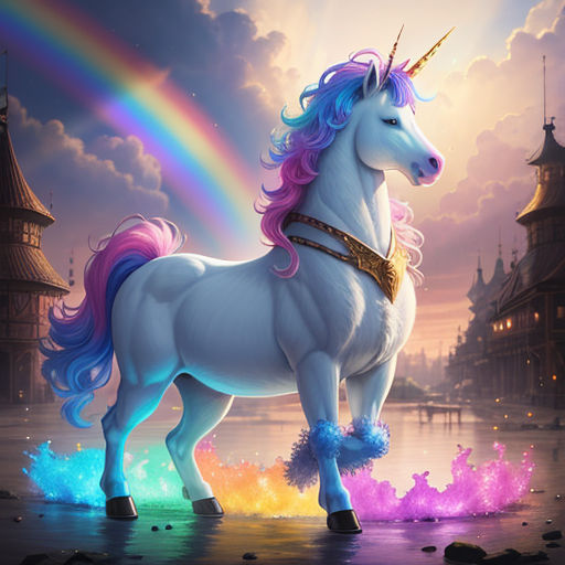 The Giant Unicorn's Feast