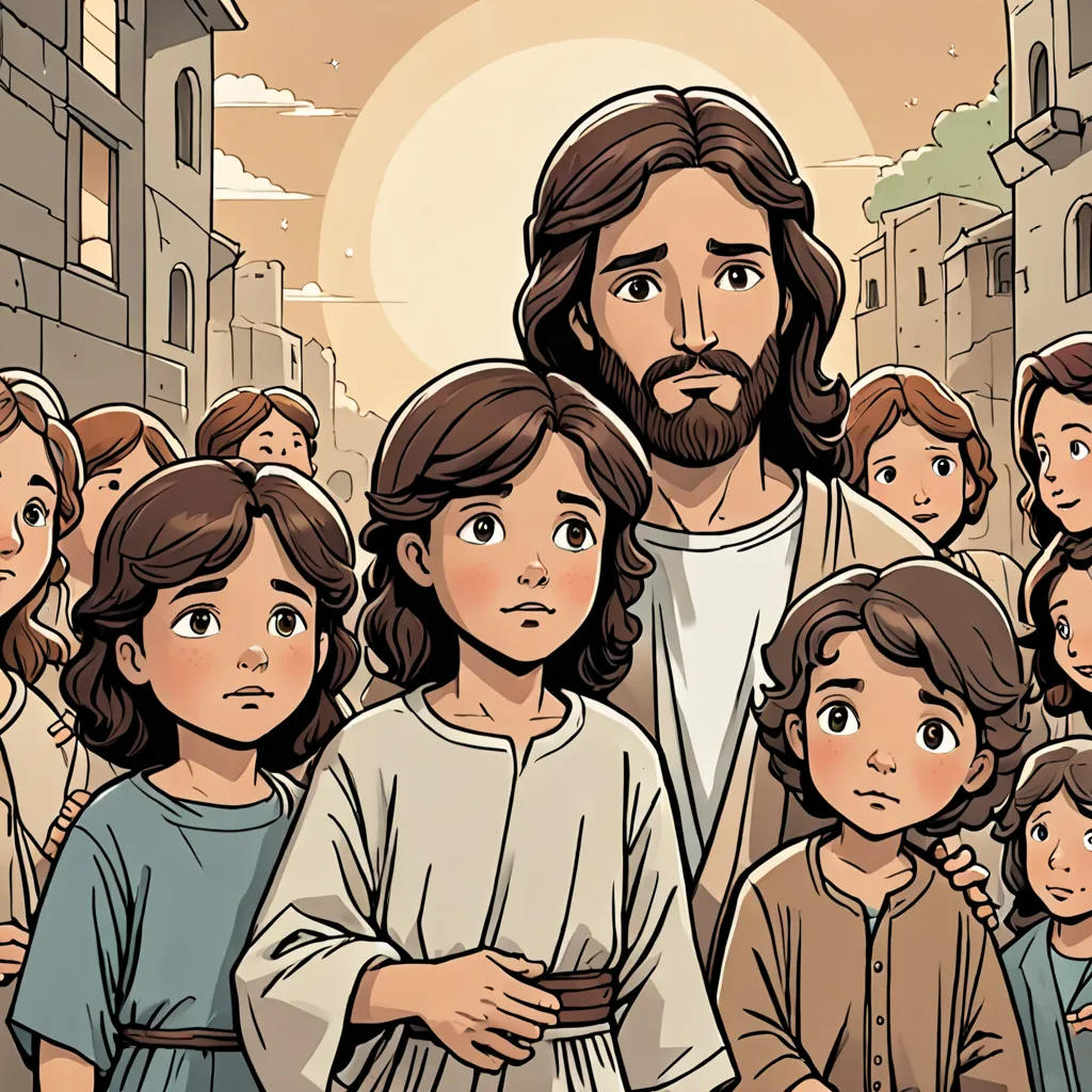 Jesus and the Little Children