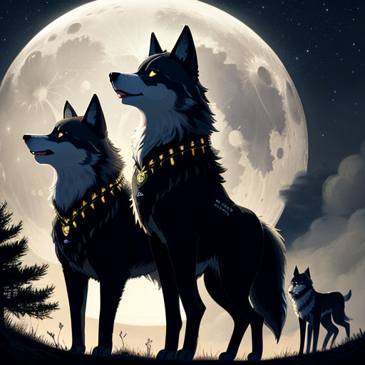 new moon wolf pack wallpaper