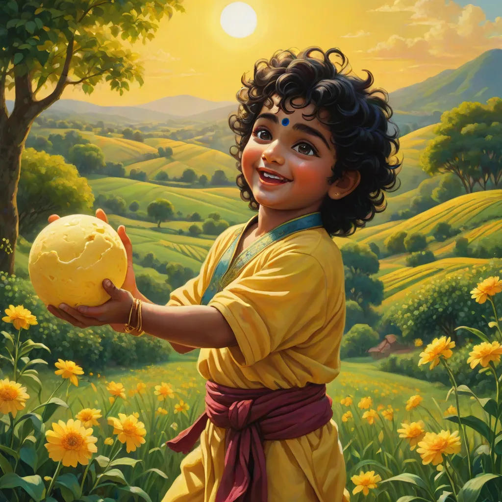 The Mischief of Lord Krishna