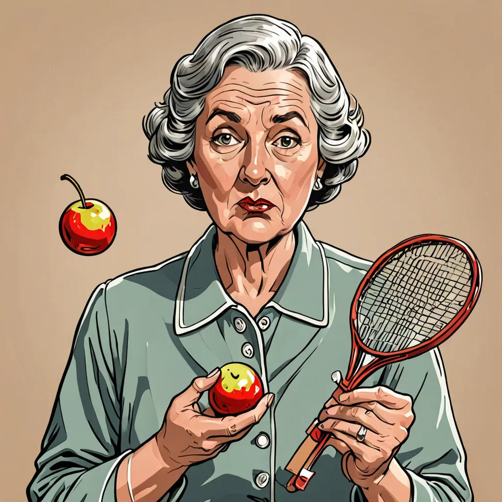 The Sweet Tennis Lesson