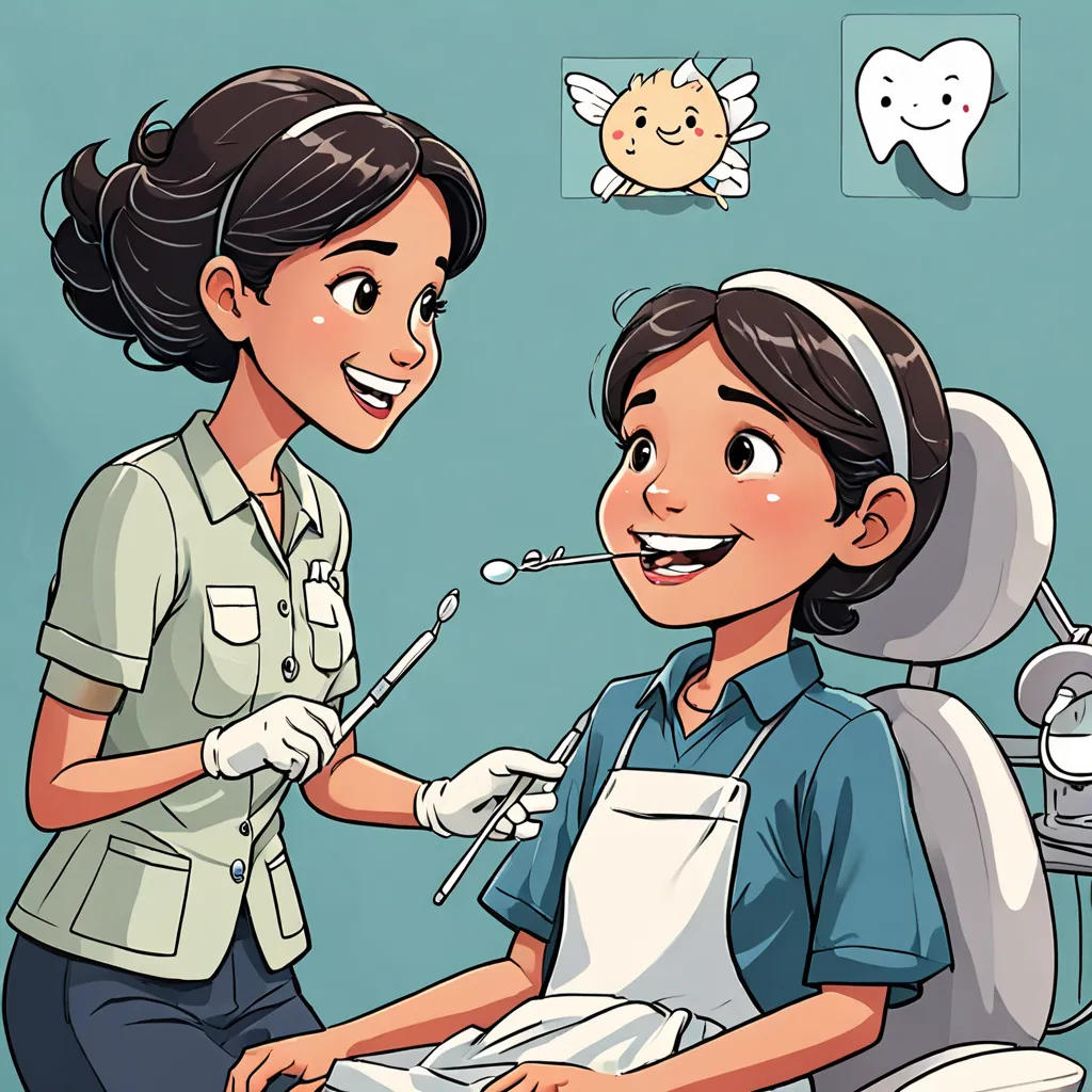 The Tooth Fairy's Visit