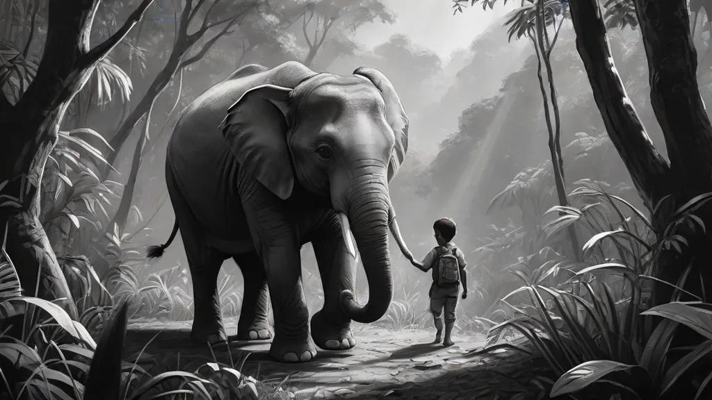 The Jungle Adventure of Rahul and the Baby Elephant
