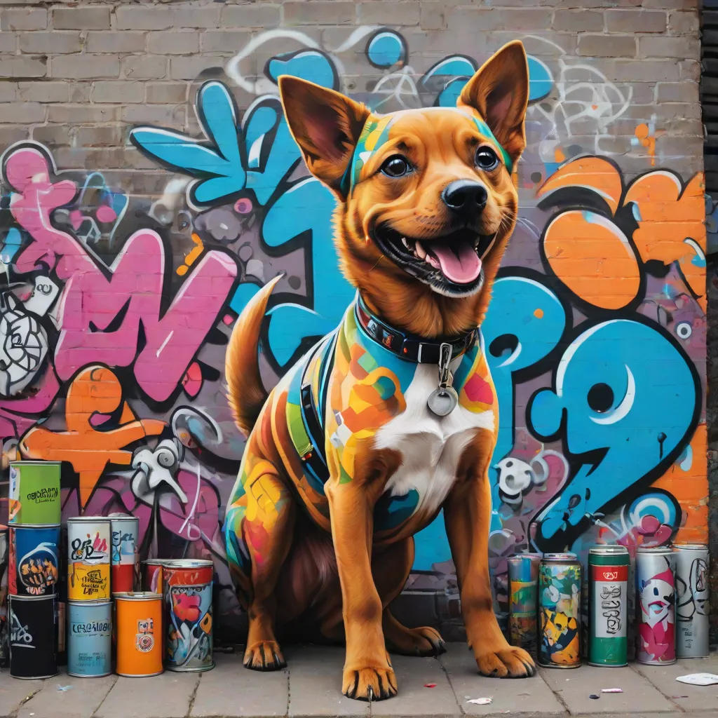 Pedro the Artistic Dog