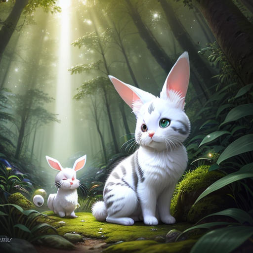 The Lost Kitten's Magical Encounter