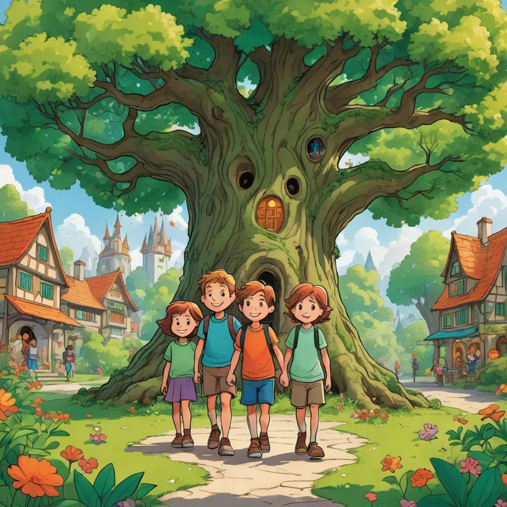 The Adventure with the Magical Map