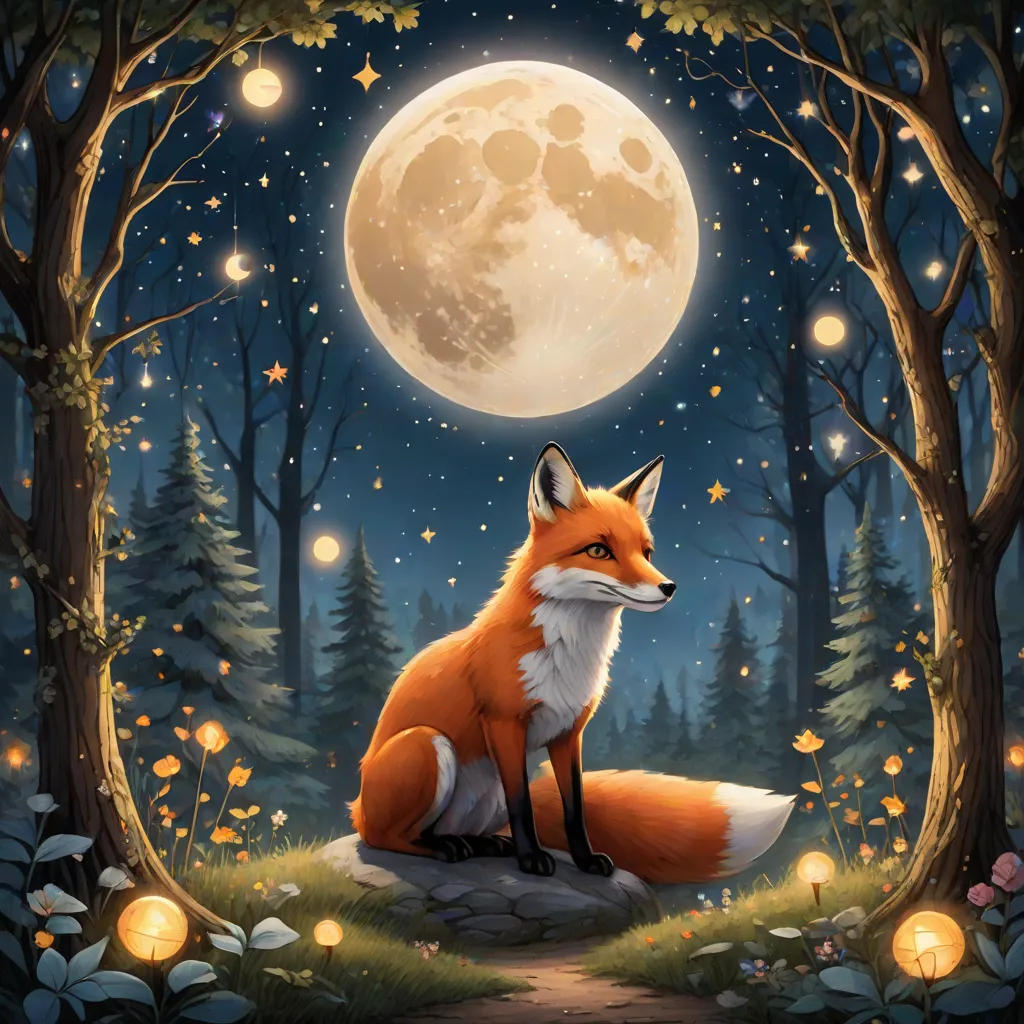 The Fox and the Moon