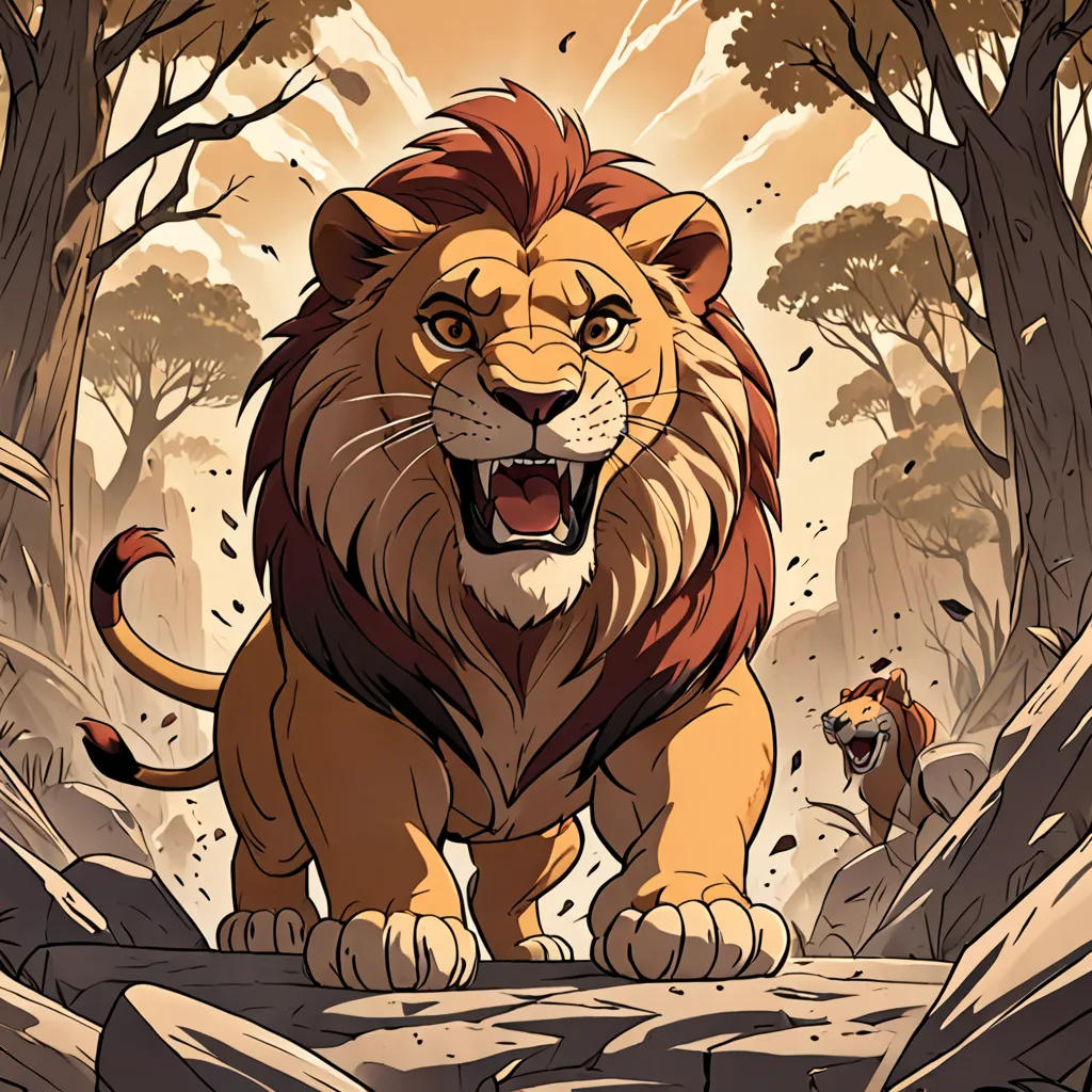 The Lion King's Courage