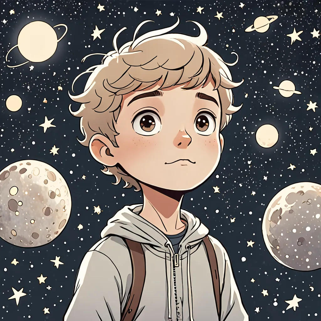 Oliver's Big Dream and the Starry Night