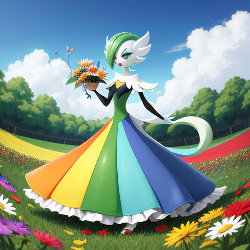 Touching Shiny Gardevoir by ClairePxl on DeviantArt