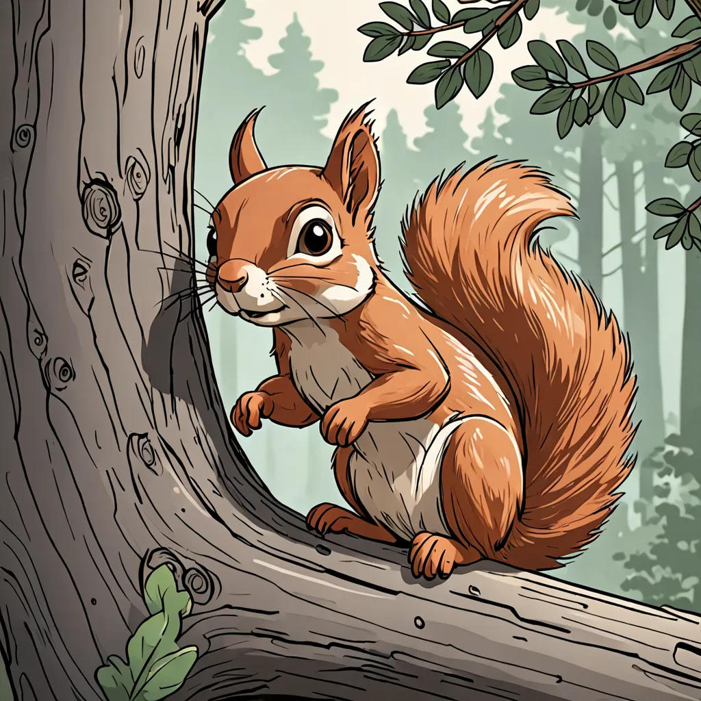 Sammy the Brave Squirrel