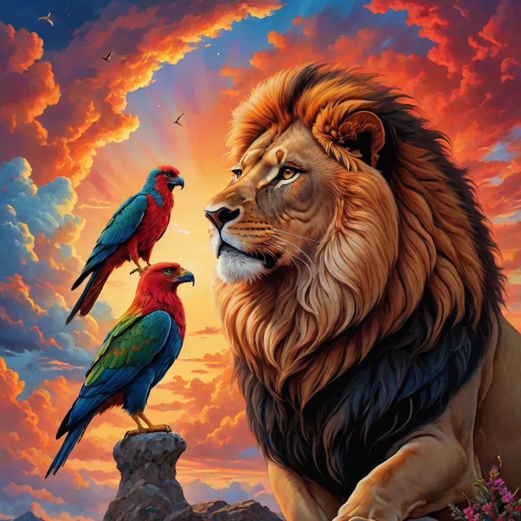 The Bird and the Lion