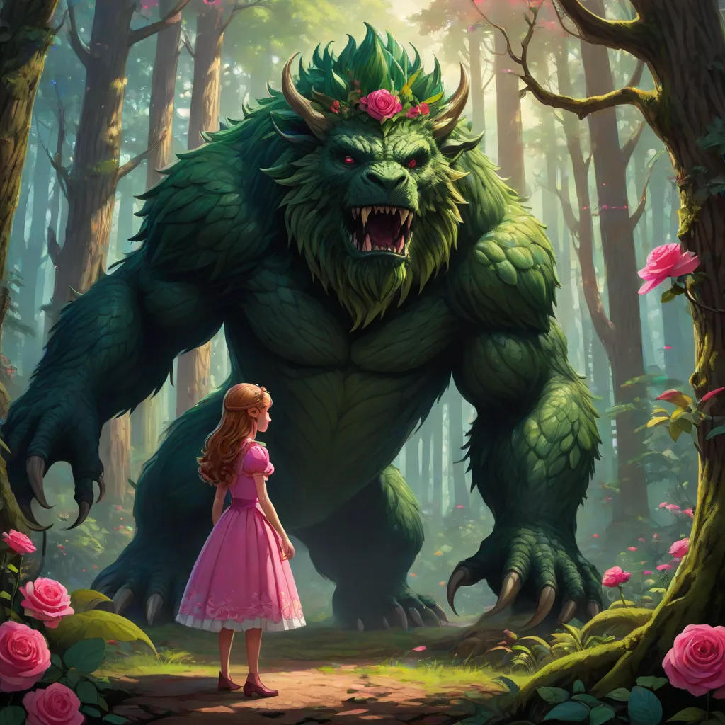Princess Rose and the Forest Monster