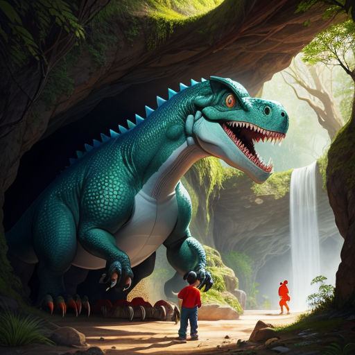 Quadro O Bom Dinossauro Dino Caverna Cartoon Cinema