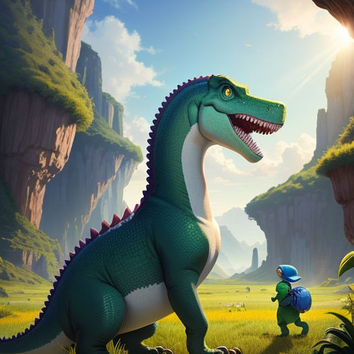 Quadro O Bom Dinossauro Dino Caverna Cartoon Cinema