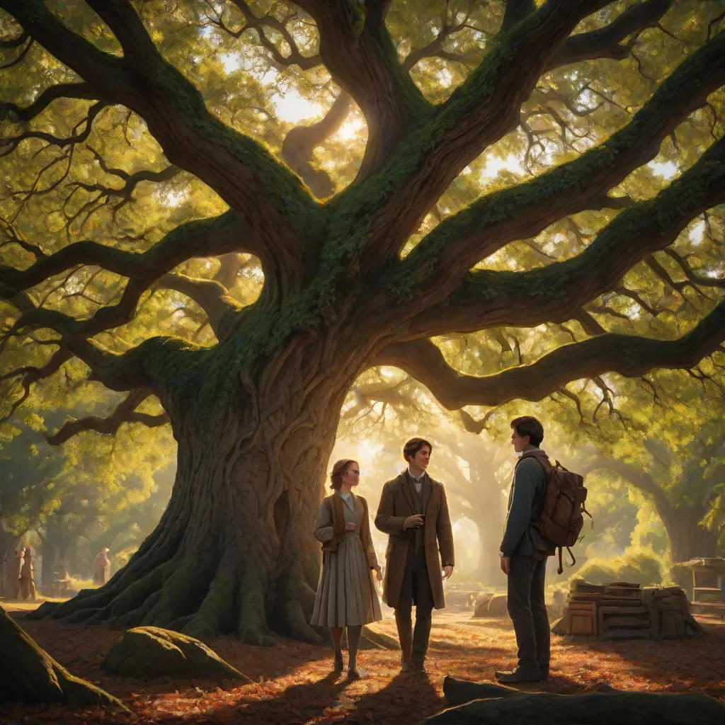 Beneath the Oak Tree