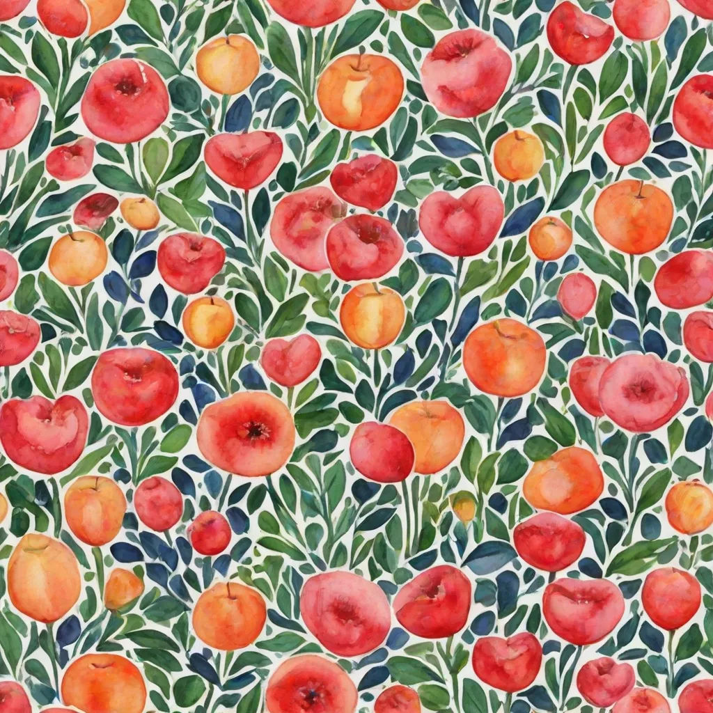 a painting of a bunch of flowers on a white background with green leaves and red flowers on the bottom, arts and crafts movement, a watercolor painting, Annabel Kidston, in gouache detailed paintings