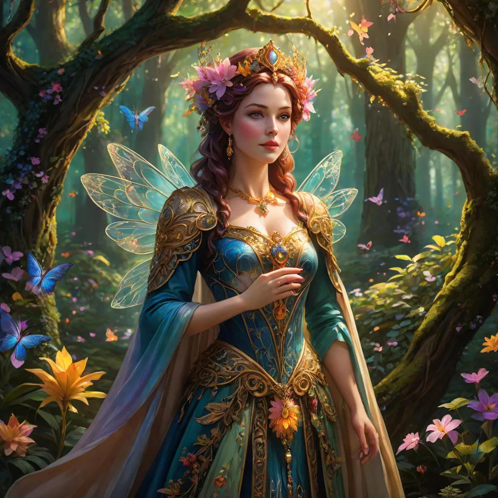 The Enchanted Journey of Lady Seraphina