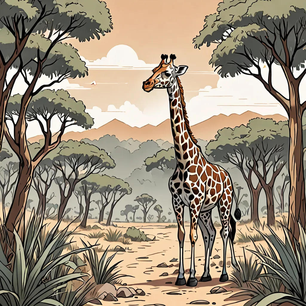 Jerry the Giraffe's African Adventure