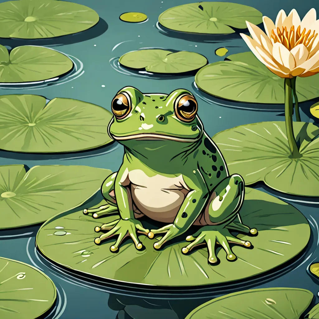 The Croakless Frog
