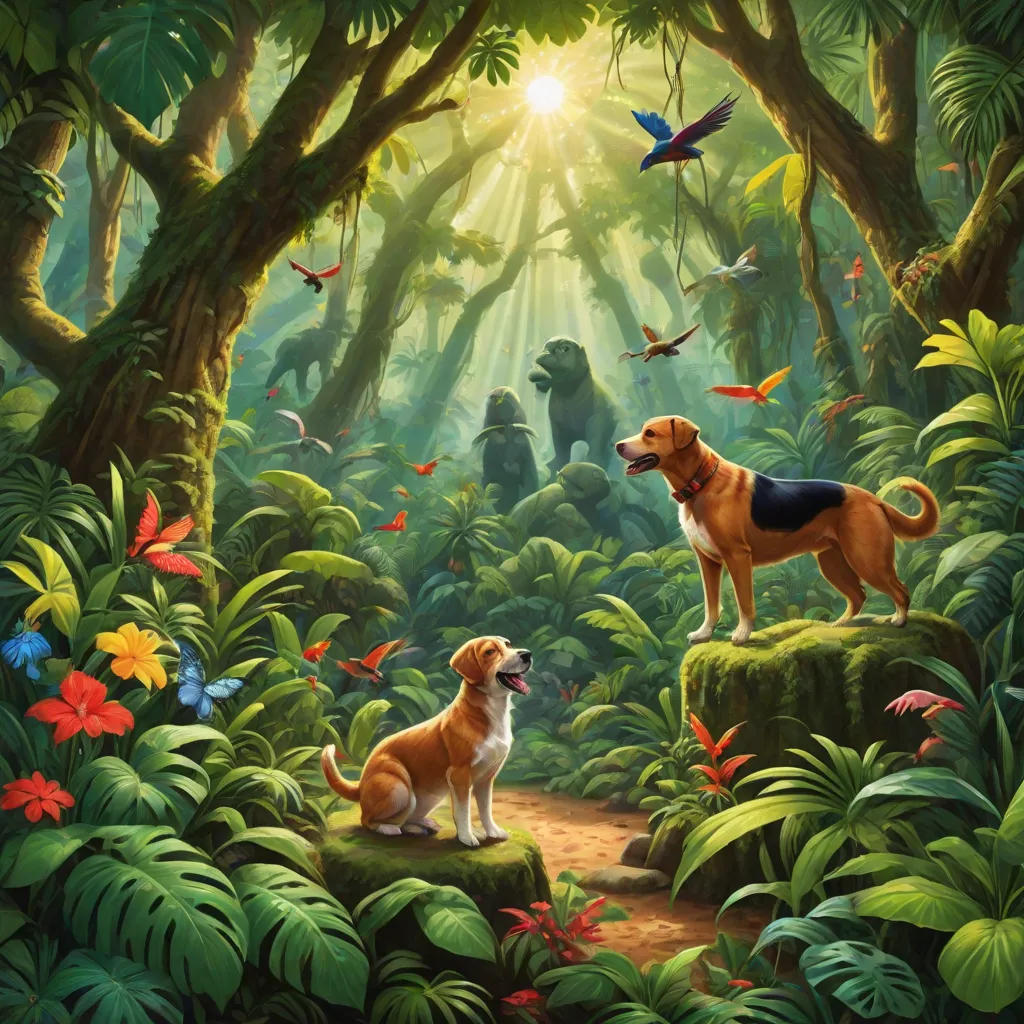 Lost in the Jungle: Woofer's Adventure