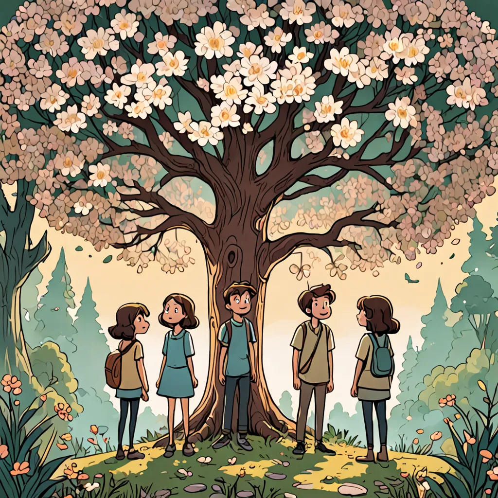 The Blooming Magic Tree