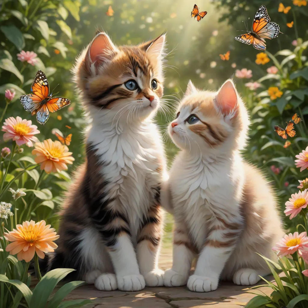 The Serendipitous Love of Two Kittens