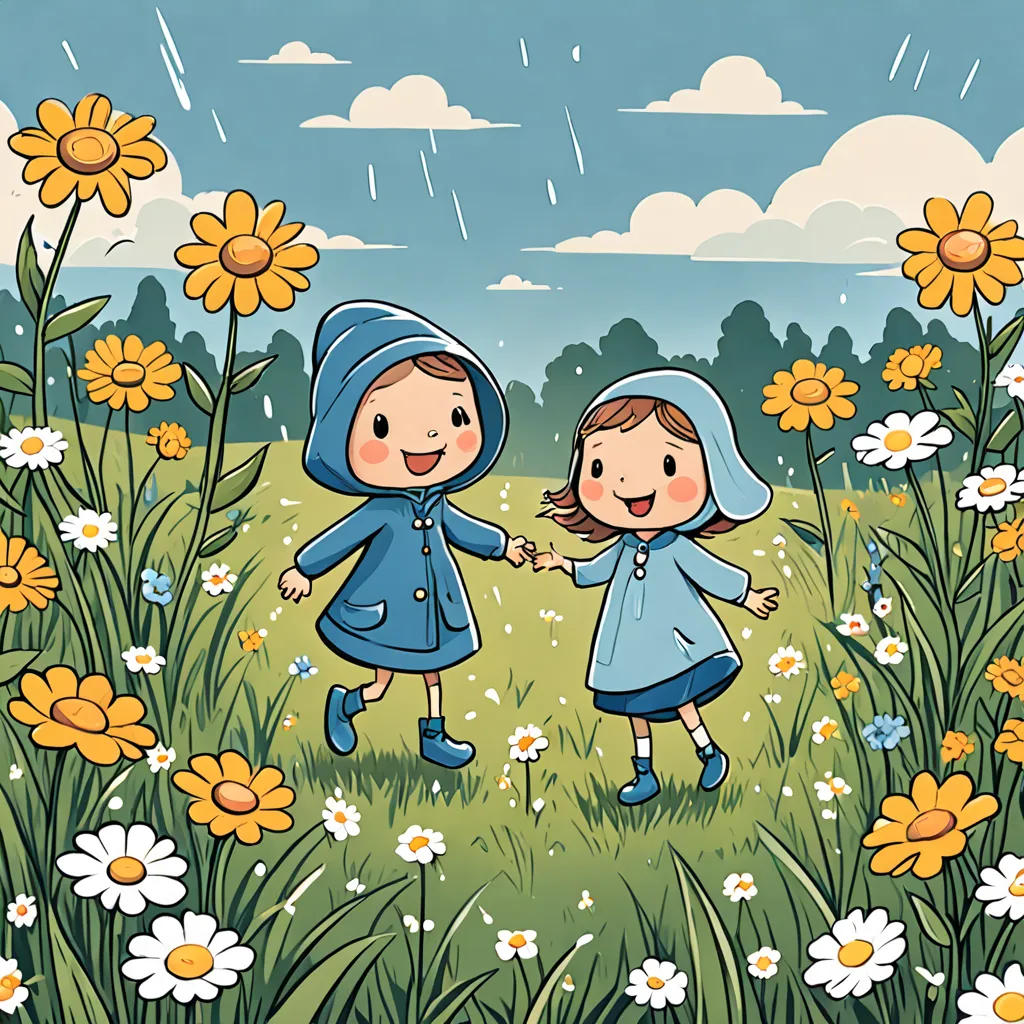 The Little Raindrop's Adventure