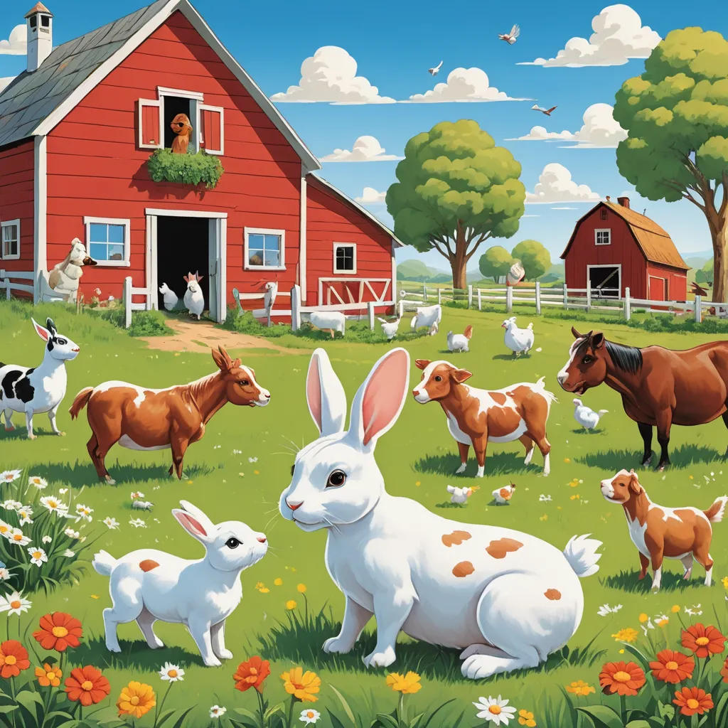 The Bunny and the Barnyard Buddies