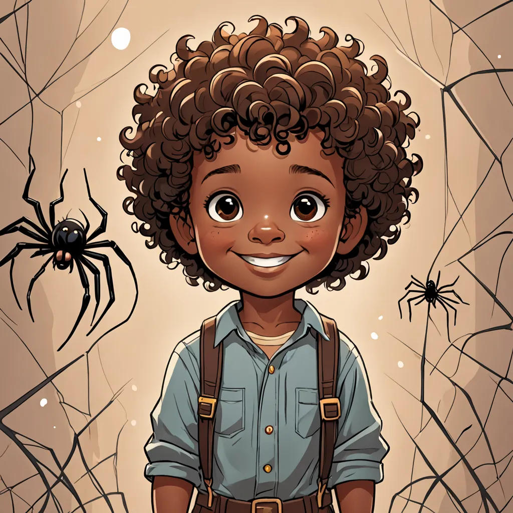 The Brave Little Spider Warrior