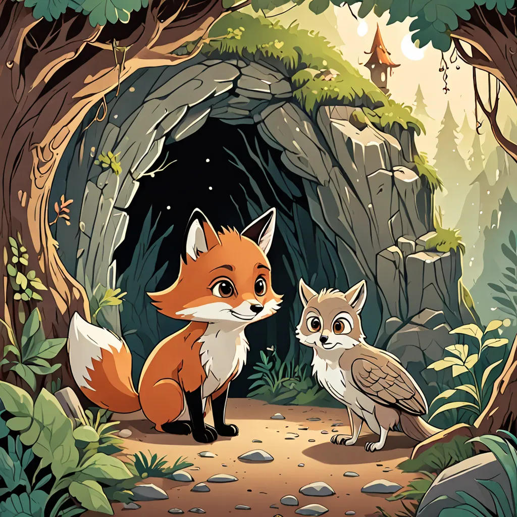 The Secret of the Enchanted Cave