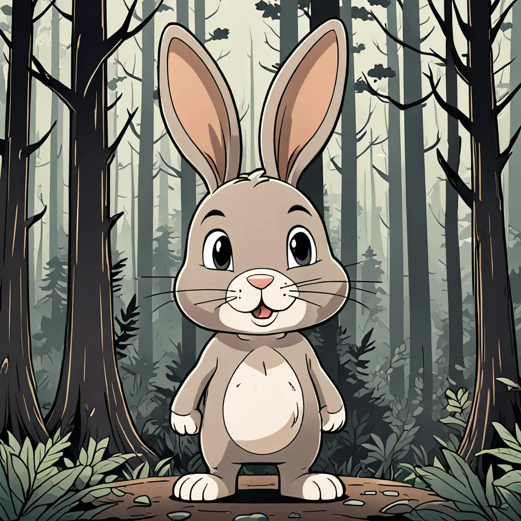 The Brave Bunny's Adventure