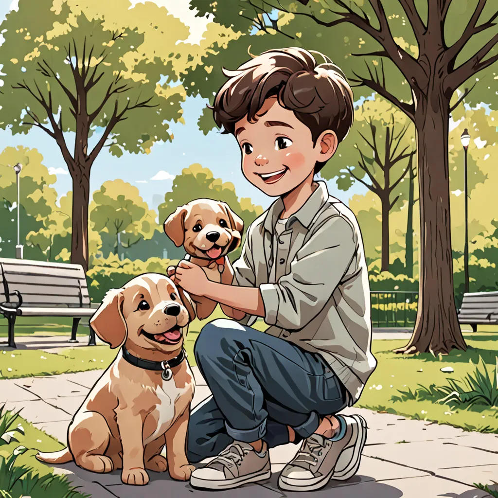A Boy and His Pup