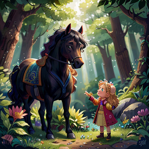 Alice and the Talking Black Horse