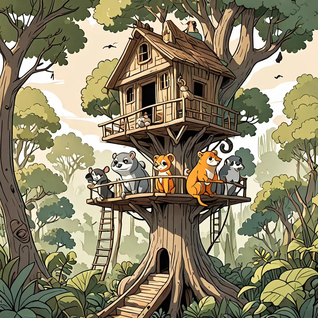 The Hidden Treehouse of Rainbow Valley