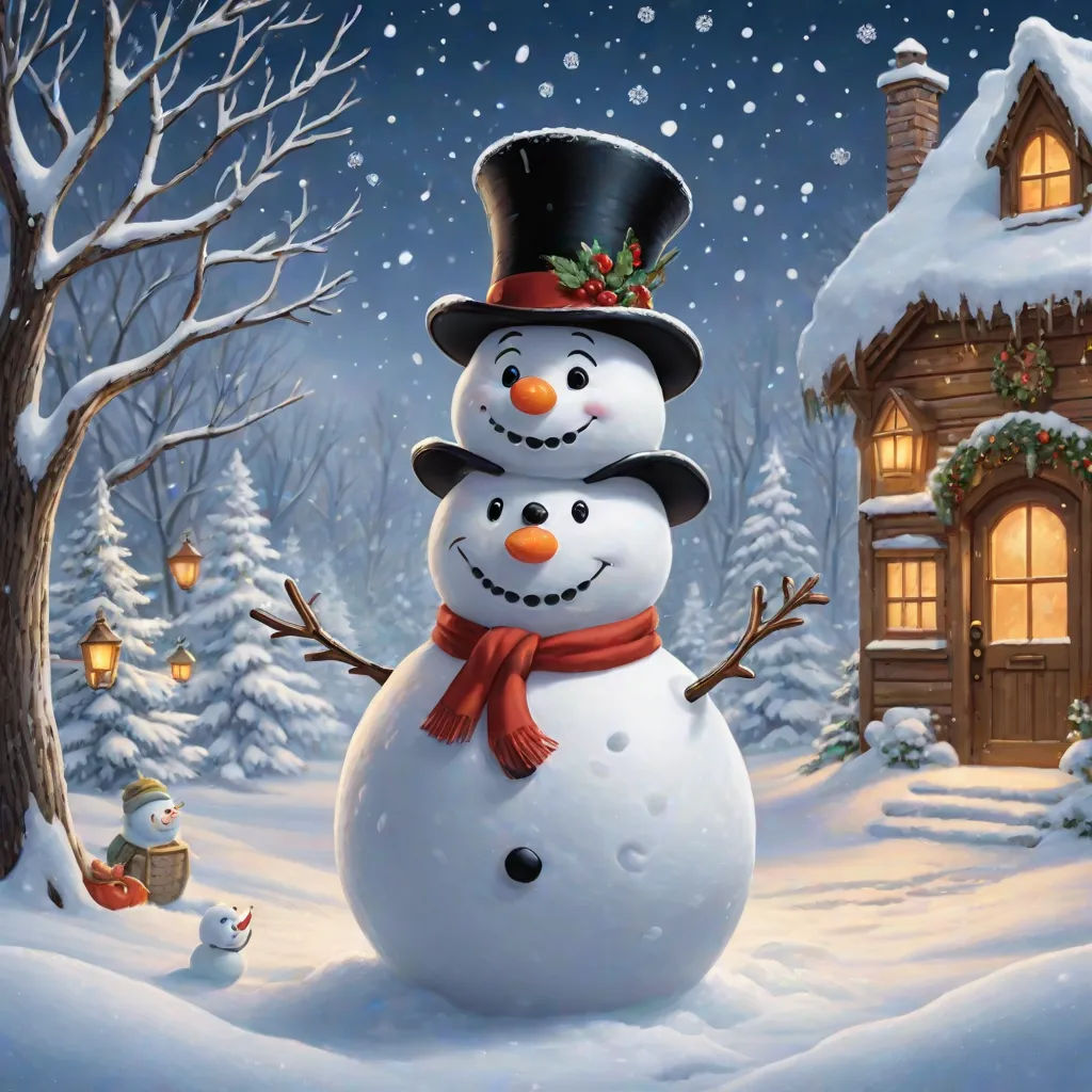 The Snowman's Missing Nose