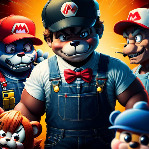 The Ultimate Showdown: FNaF vs Mario vs Chucky vs M3gan