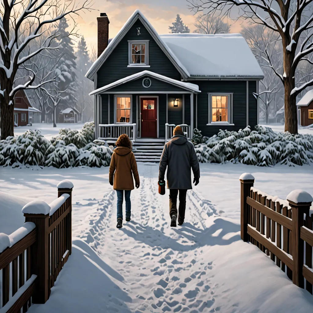 The Snowy Homecoming