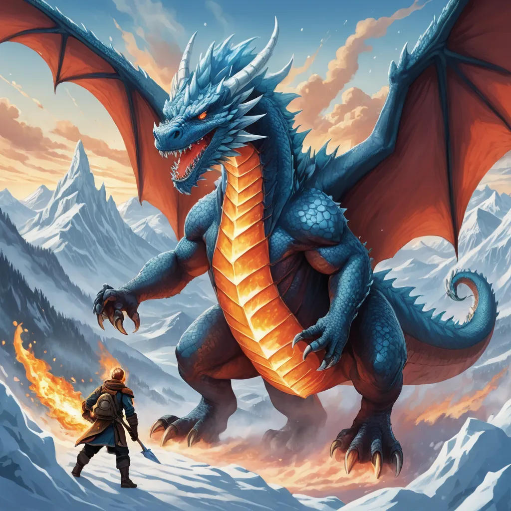 Frosty and the Fire Dragon
