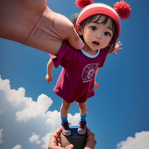 The Tiny Girl and the Giant